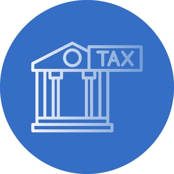 Tax Office Vector Icon Design