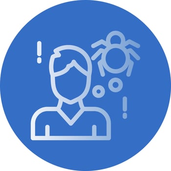 Phobia Vector Icon Design