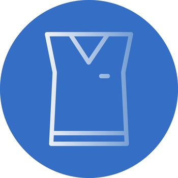 Sleeveless Shirt Vector Icon Design