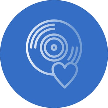 Vynil Vector Icon Design