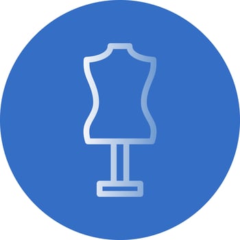 Mannequin Vector Icon Design