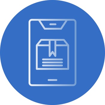 ECommerce Tablet Vector Icon Design