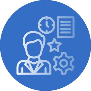 Product Manager Vector Icon Design