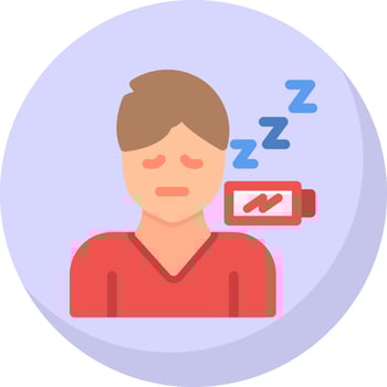 Fatigue Vector Icon Design