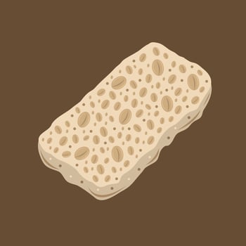 Tempeh vector illustration for graphic design and decorative element
