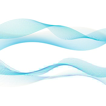 Abstract smooth color wave vector