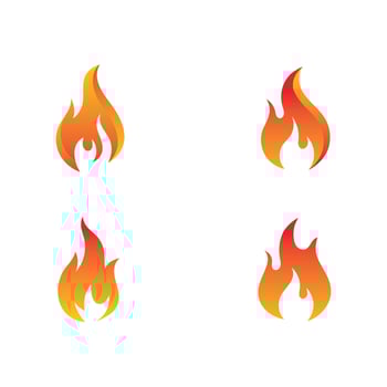 Fire flame vector illustration design