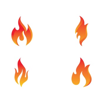 Fire flame vector illustration design