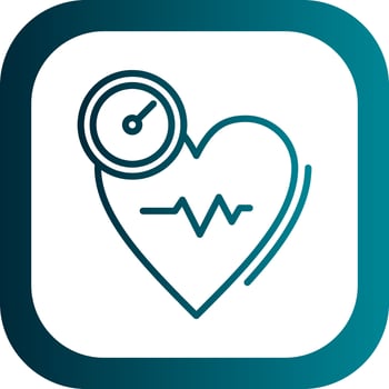 Blood Pressure Vector Icon Design