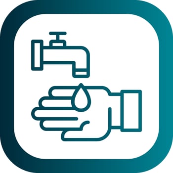 Wudu Vector Icon Design