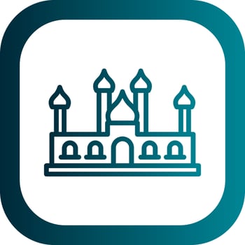 Mosque Vector Icon Design