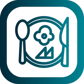 Breakfast Vector Icon Design