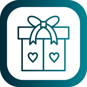 Gift Box Vector Icon Design