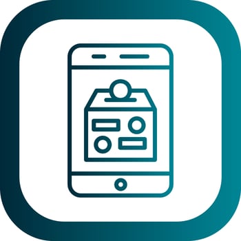 Online Donation Vector Icon Design