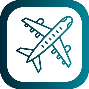 Plane Vector Icon Design