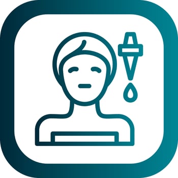 Skincare Vector Icon Design
