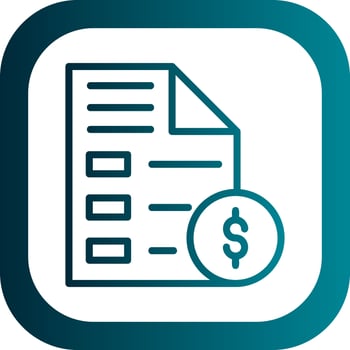 Invoice Vector Icon Design