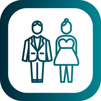 Groom Vector Icon Design