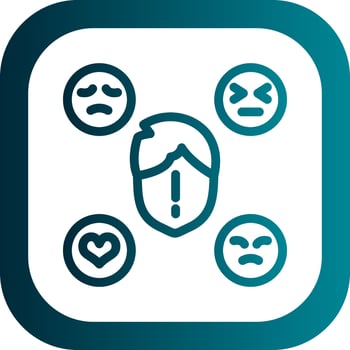 Emotion Factors Vector Icon Design