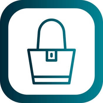 Handbag Vector Icon Design