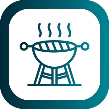 Barbecue Vector Icon Design
