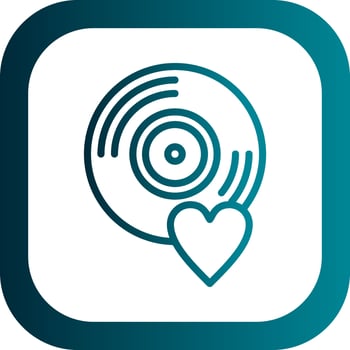Vynil Vector Icon Design