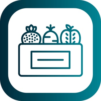 Healthy Food Vector Icon Design