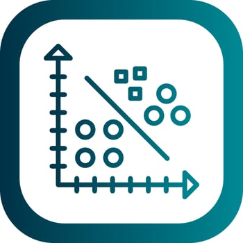 Cluster Analysis Vector Icon Design