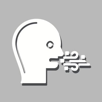 Bad Breath Vector Icon