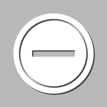 Entry Prohibited Vector Icon