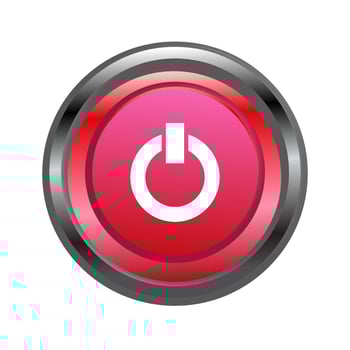 Power button vector illustration