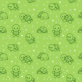 animal pattern turtle vector