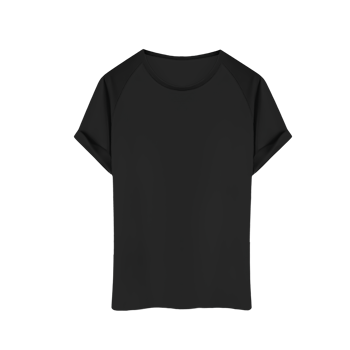 black transparent t-shirt png