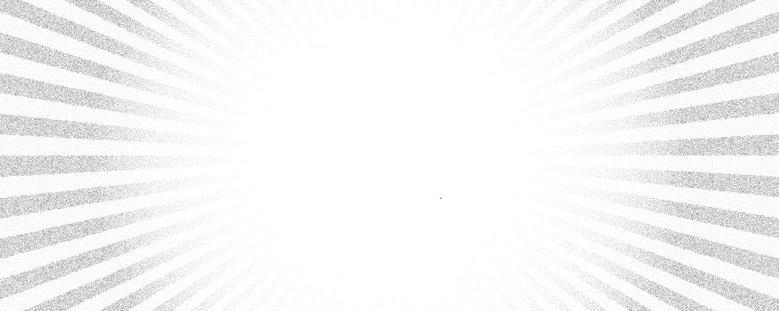 Sun rays halftone background. White and grey noise radial abstract comic pattern. Vector explosion abstract lines backdrop