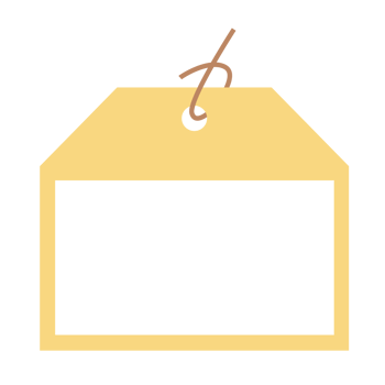 blank price tag png