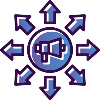 Advertising Submission Vector Icon Design