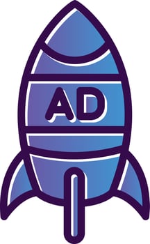 Viral Lift Vector Icon Design
