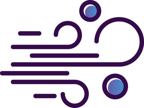 Air Quality Vector Icon Design