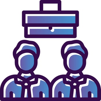 Business Team Vector Icon Design