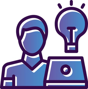 Designer Male Vector Icon Design