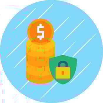 Funds Protection Vector Icon Design