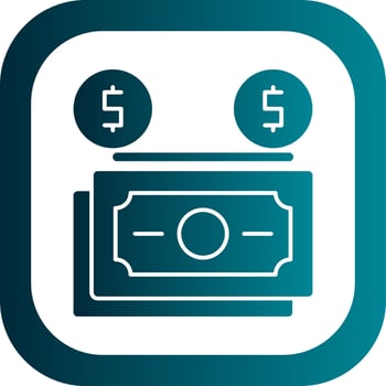 Cash Vector Icon Design