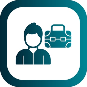 Broker Vector Icon Design