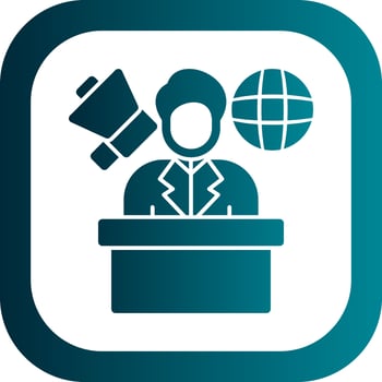 Brand Manager Vector Icon Design