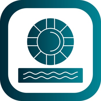Lifebuoy Vector Icon Design