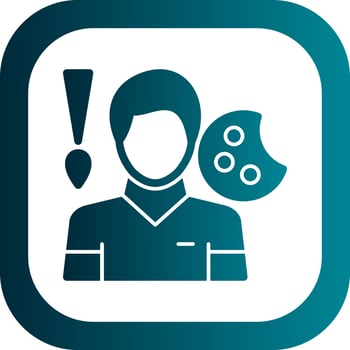 Artist Female Vector Icon Design