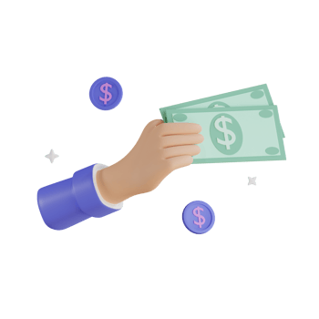 3d icon Cash Pay png