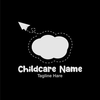 Childcare logo icon design template element. Logotypes concept. Childcare logo icon. Vector template.