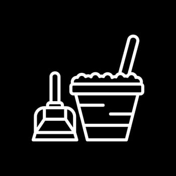 Cleaning Tools Vector Icon Design