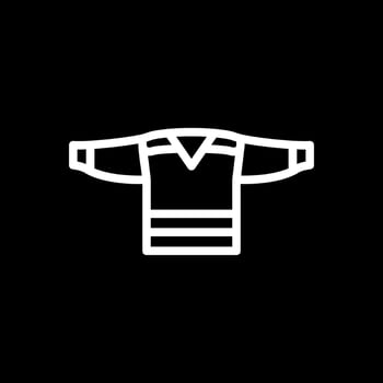 Hockey Jersey Vector Icon Design